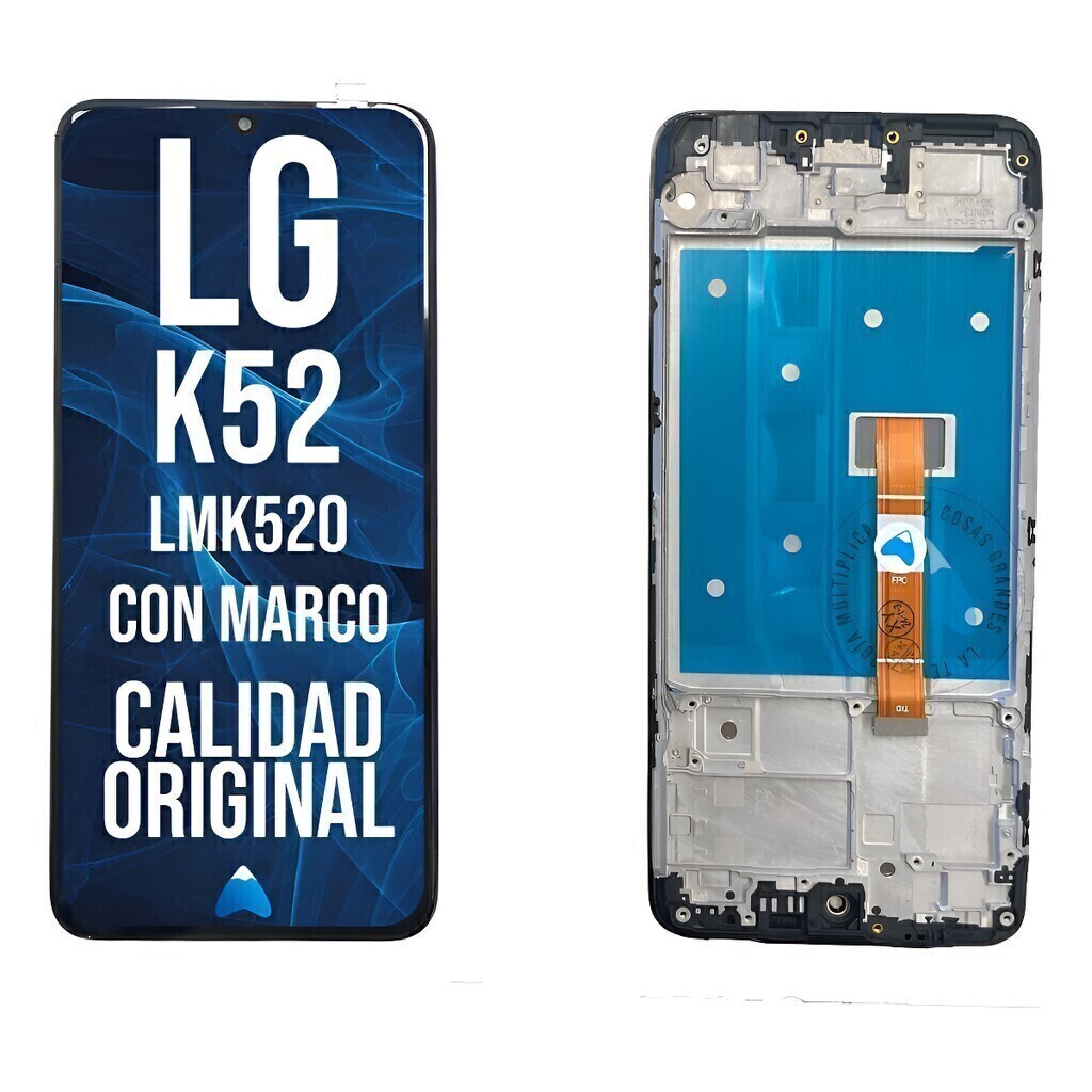 Modulo Para LG K52 Lmk520 Con Marco Pantalla Display Tactil