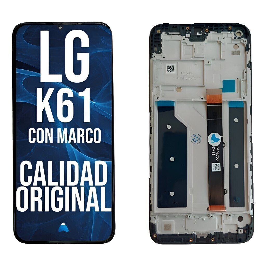 Modulo Pantalla Lcd Tactil Para LG K61 Con Marco Oled