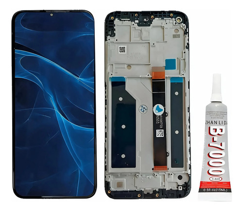 Modulo Pantalla Lcd Para LG K61 Marco Oled + Pegamento 15ml