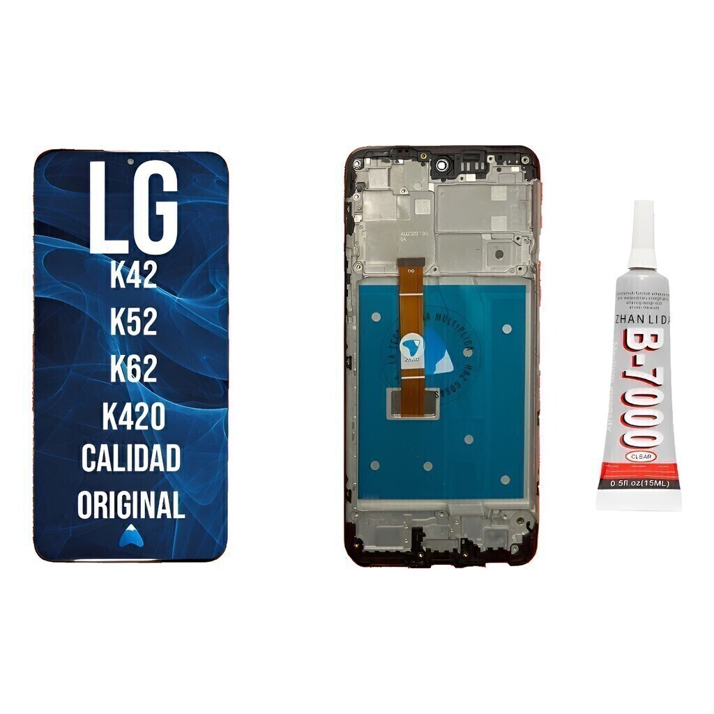 Modulo Para LG K42 K52 K62 K420 Lmk525 Oled Con Pegamento