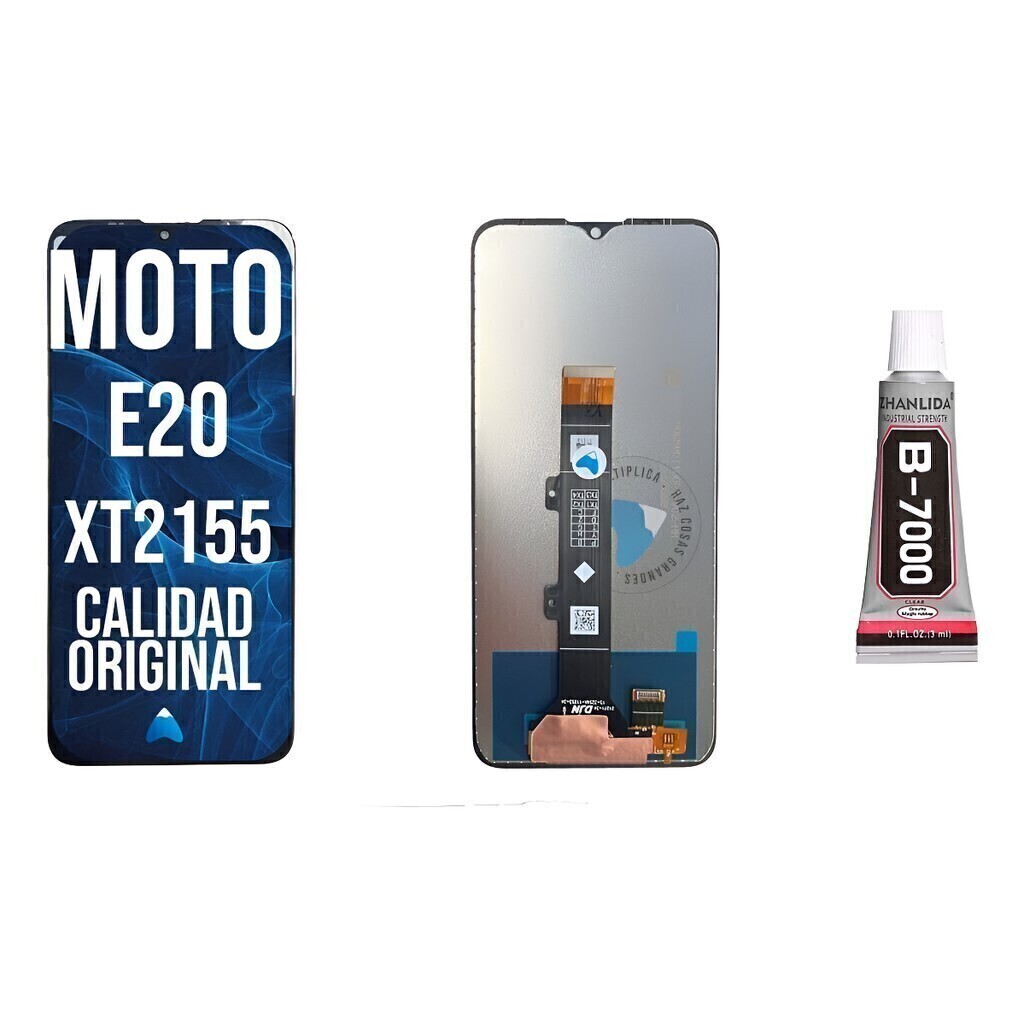 Modulo Display Pantalla Moto E20 Xt2155 Oled + Zhanlida 3ml