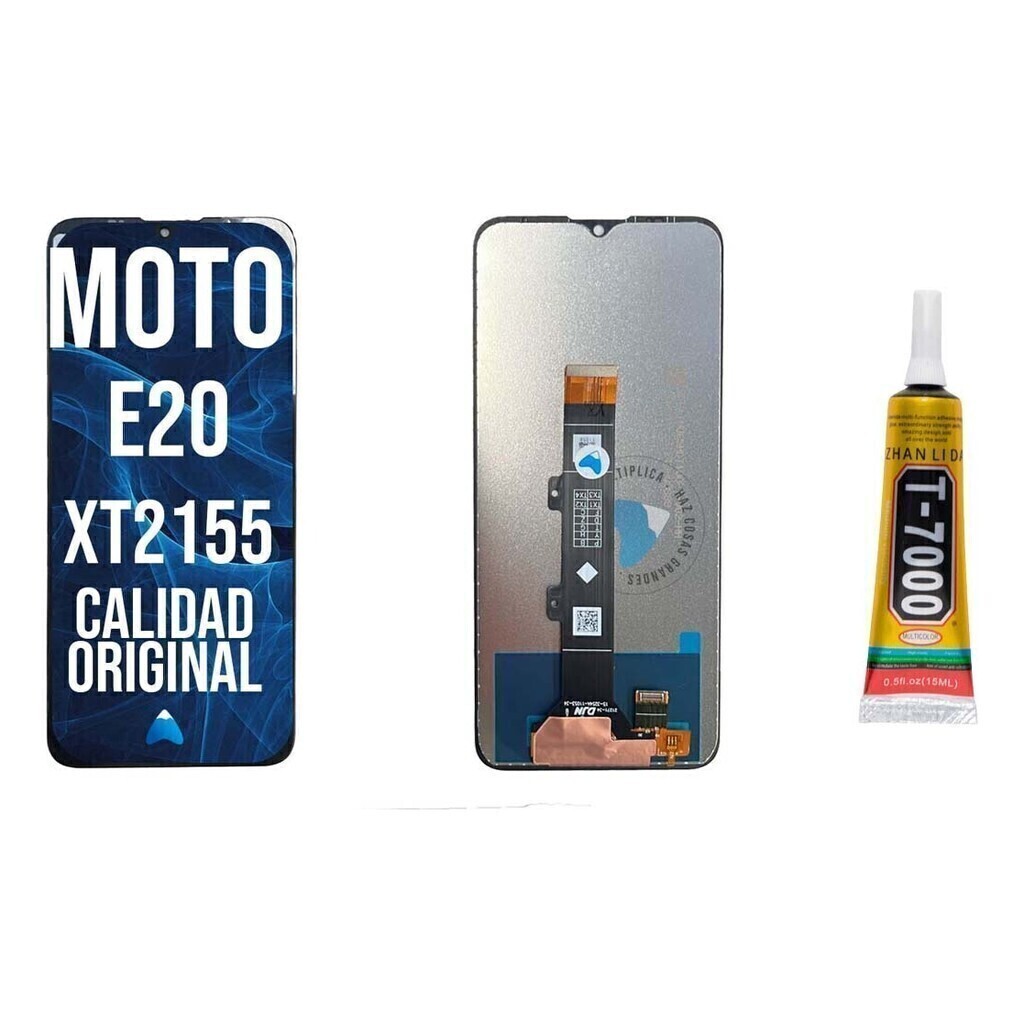 Modulo Display Pantalla Moto E20 Xt2155 Oled + T7000 15ml