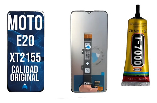 Modulo Display Pantalla Moto E20 Xt2155 Oled + T7000 110ml