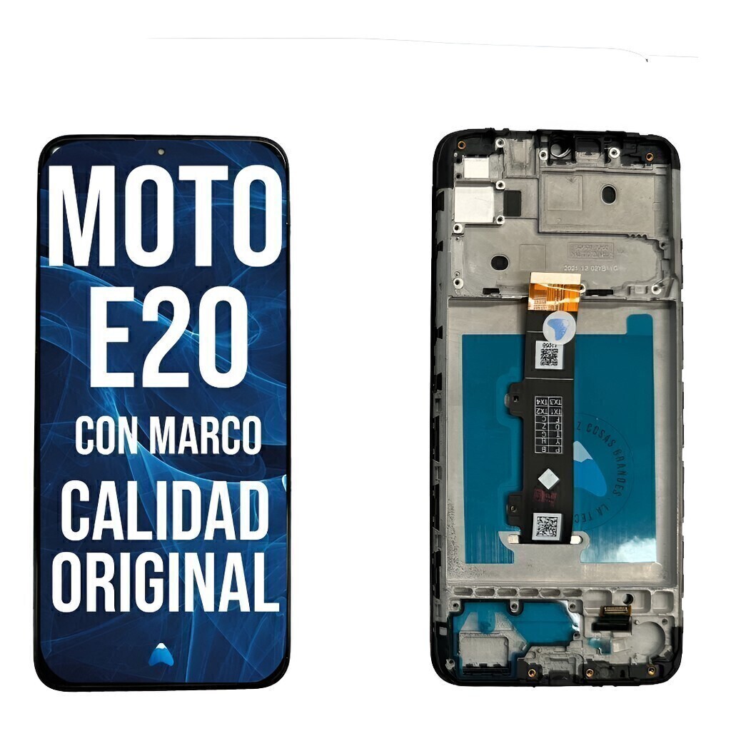 Modulo Para Moto E20 Xt2155 Motorola Pantalla Oled Con Marco
