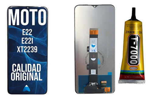 Modulo Pantalla Oled Para Moto E22 Xt2239 + T-7000 110ml