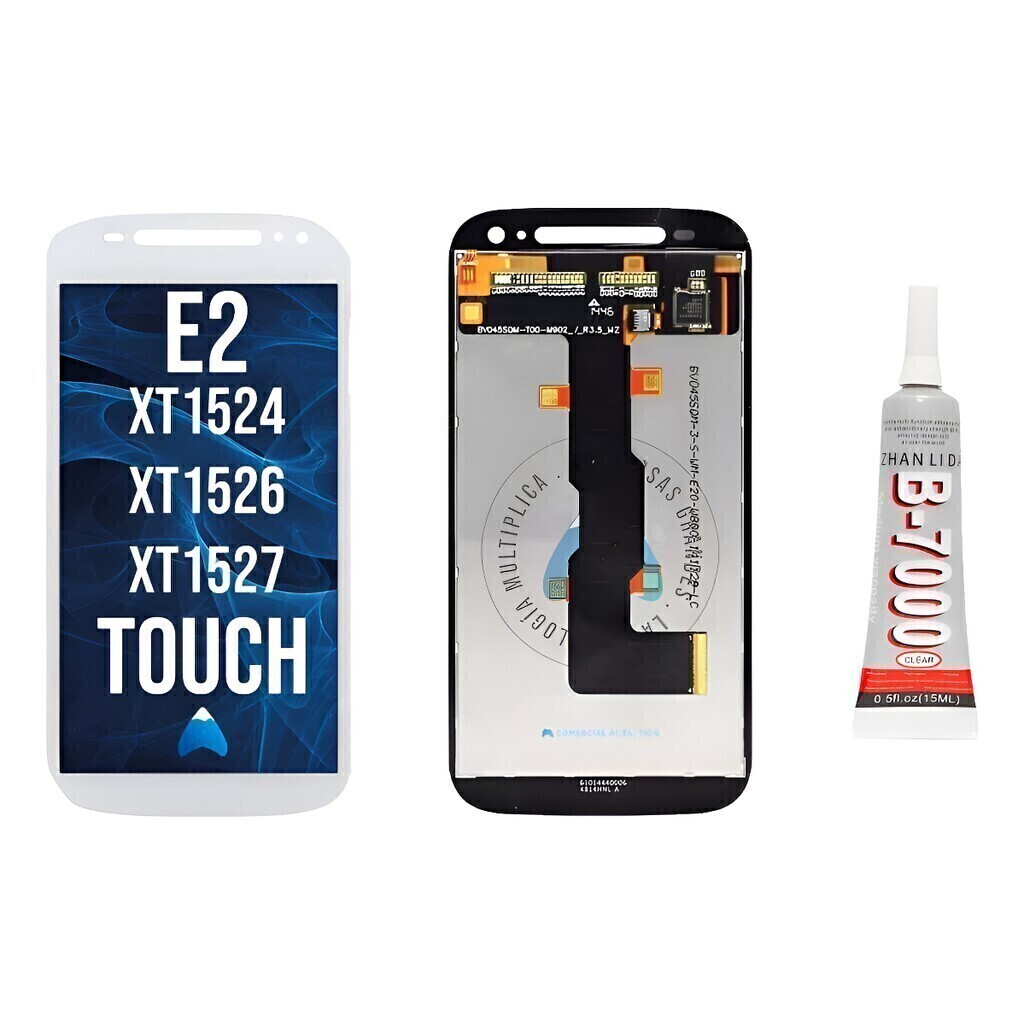 Modulo Moto E2 Para Motorola Pantalla Display + Pegamento