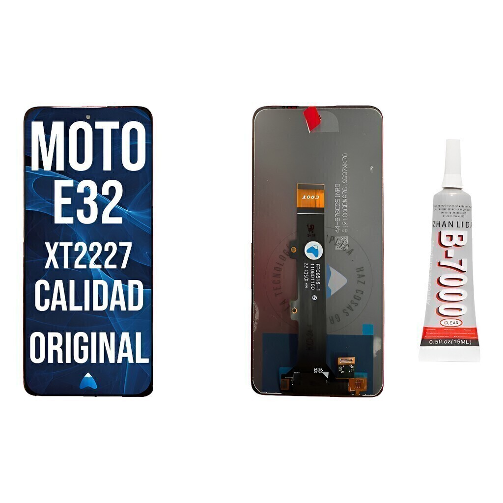 Modulo Pantalla Motorola Moto E32 Xt2227 + Pegamento