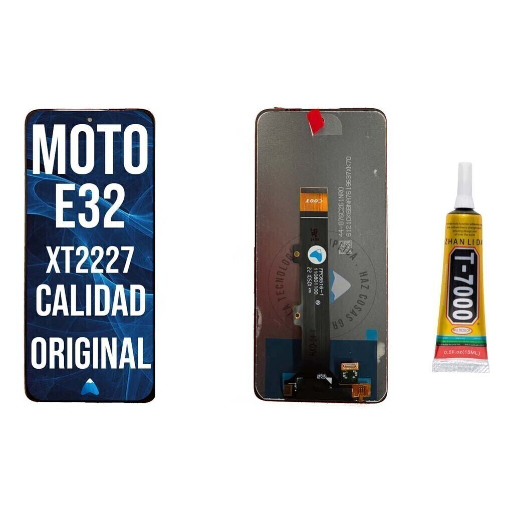 Modulo Pantalla Display Moto E32 Xt2227 + B7000 15ml