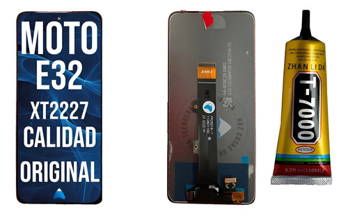 Modulo Pantalla Display Moto E32 Xt2227 + B7000 110ml