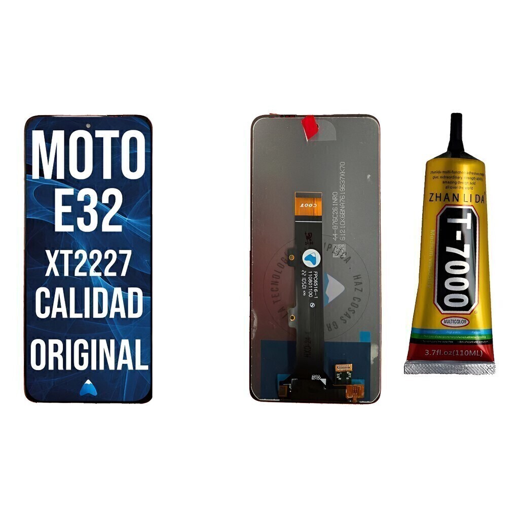 Modulo Pantalla Display Moto E32 Xt2227 + B7000 110ml