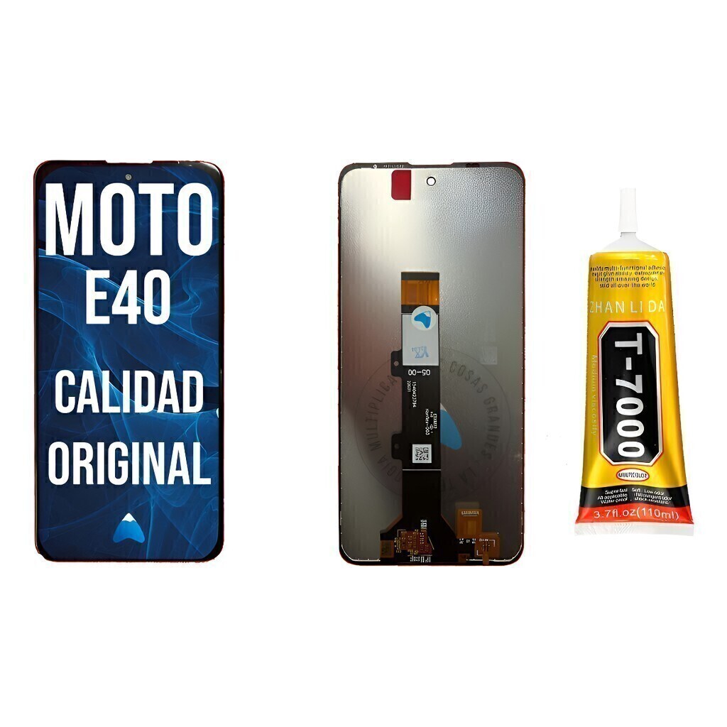 Modulo Display Touch Para Moto E40 Xt2159 Oled + Pegamento