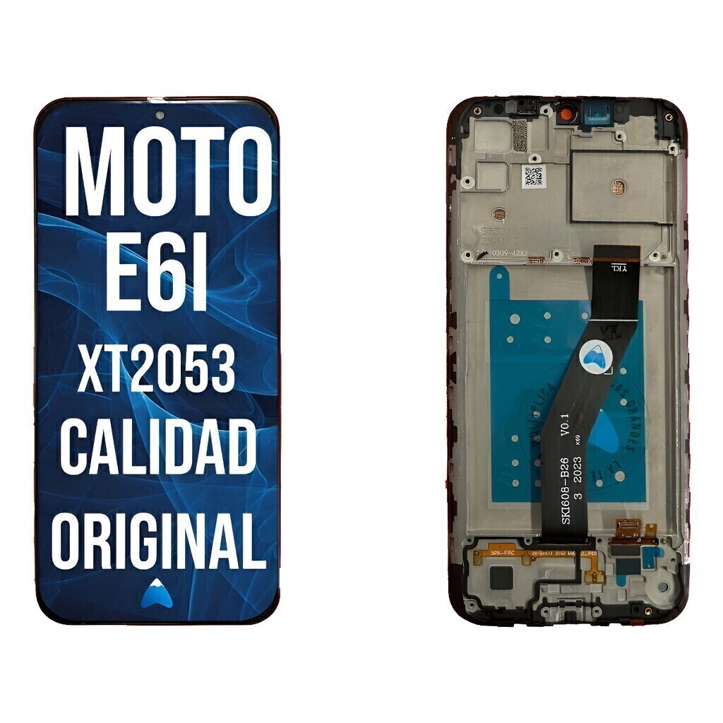 Modulo Motorola Moto E6i Xt2053 Con Marco 100% Original