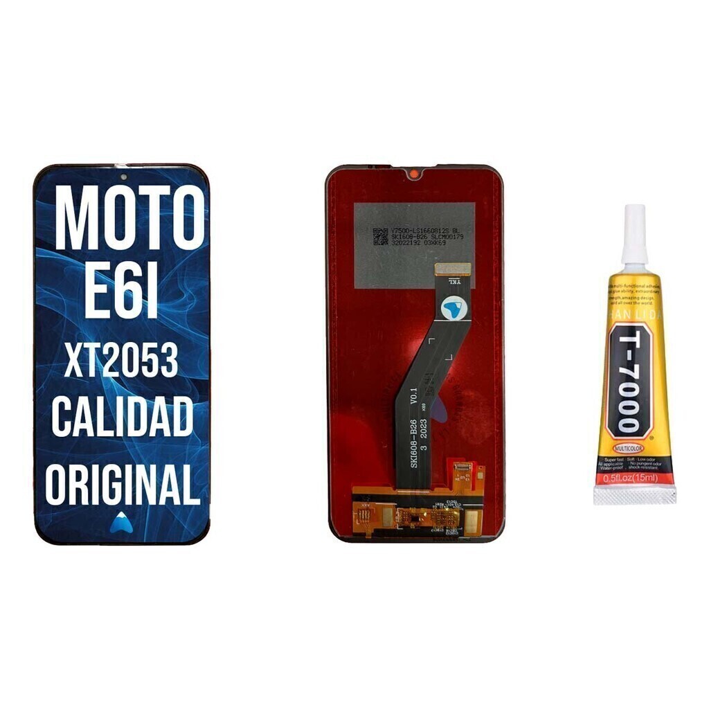 Modulo Compatible Motorola Moto E6i Xt2053 + Pegamento 15ml