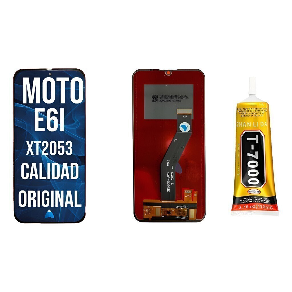 Modulo Compatible Motorola Moto E6i Xt2053 + Pegamento 110ml