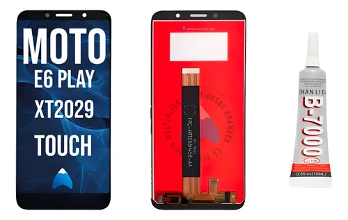 Modulo Display Tactil Pantalla Compatible Moto E6 Play Negro
