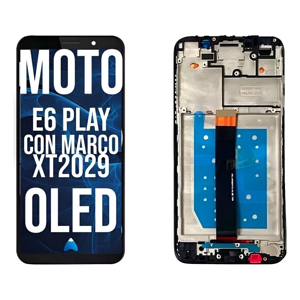 Modulo Para Moto E6 Play Display Xt2029 Pantalla Oled Marco