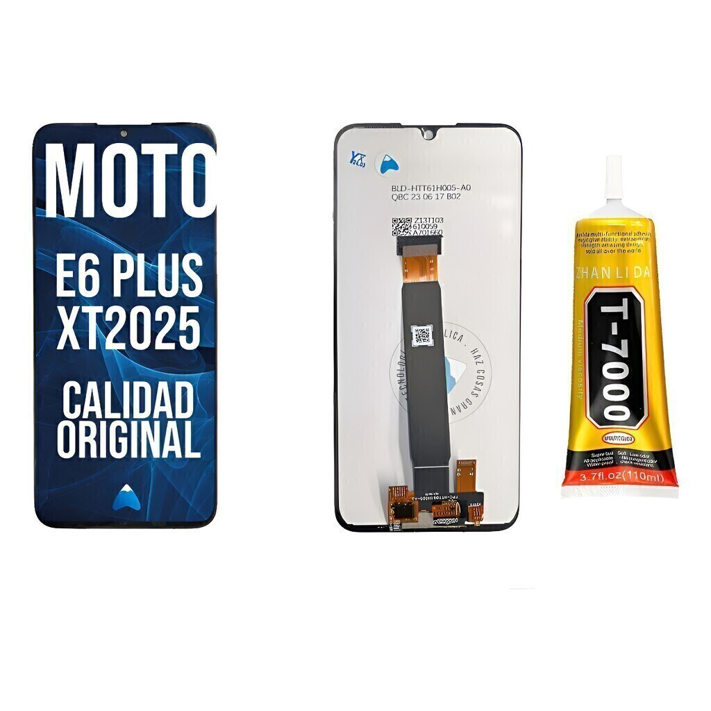 Modulo Pantalla Para Moto E6 Plus Xt2025 + Zhanlida 110ml