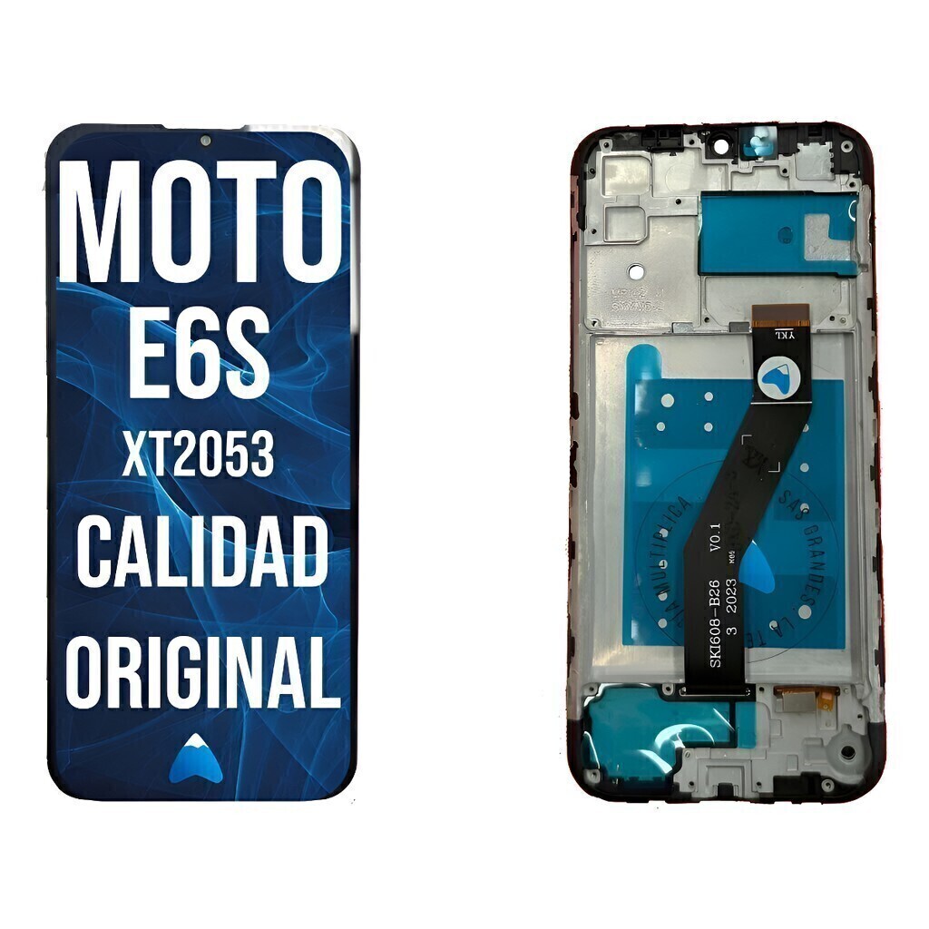 Modulo Motorola Moto E6s Xt2053 Con Marco Cal Original Oled