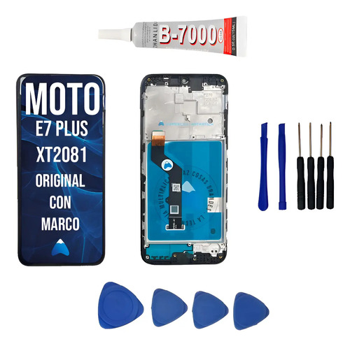 Modulo Para Motorola E7 Plus Xt2081 Marco + Kit Herraimenta