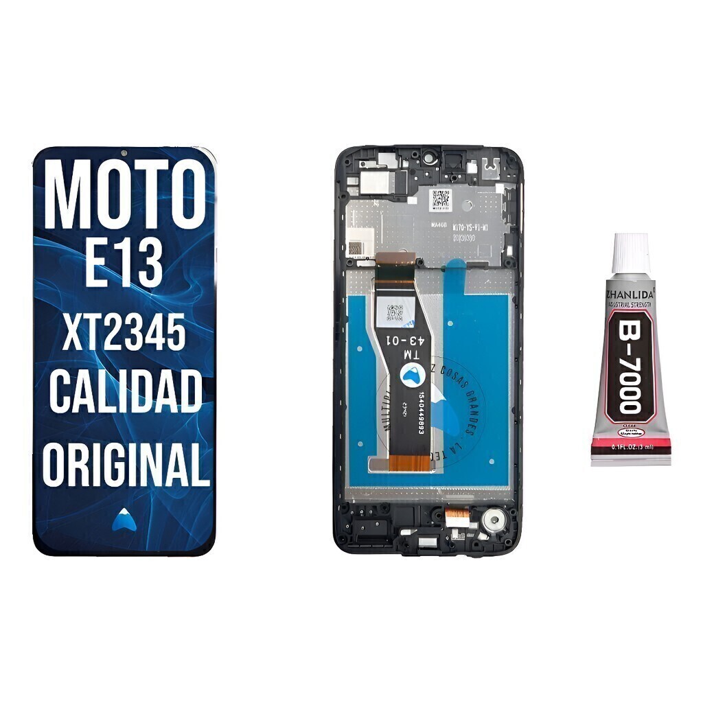 Modulo Display Para Moto E7 Plus Xt2081 Marco + Zhanlida3ml