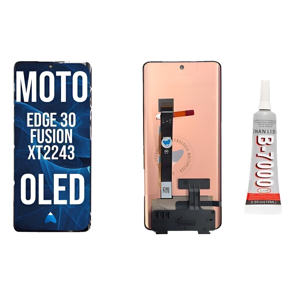 Modulo Motorola Moto Edge 30 Fusion Oled Xt2243 + Pegamento