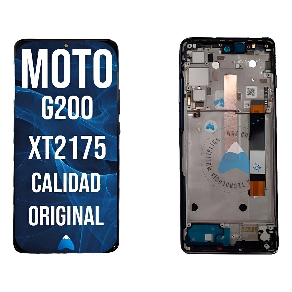 Modulo Motorola Moto G200 Xt2175 Con Marco 100% Original