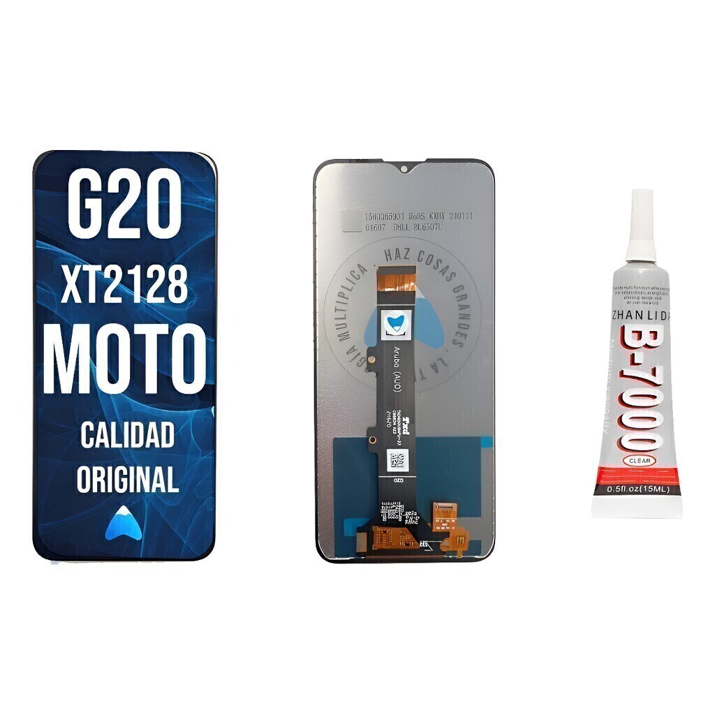 Modulo Para Motorola Moto G20 Xt2128 Oled + Pegamento