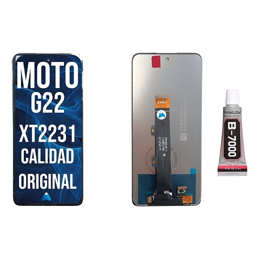 Modulo Pantalla Para Moto G22 Xt-2231 Oled +zhanlida 3ml