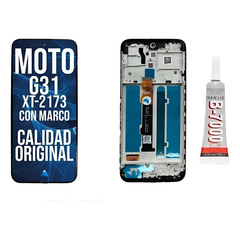 Modulo Motorola Moto G31 Xt2173 Con Marco Oled + Pegamento