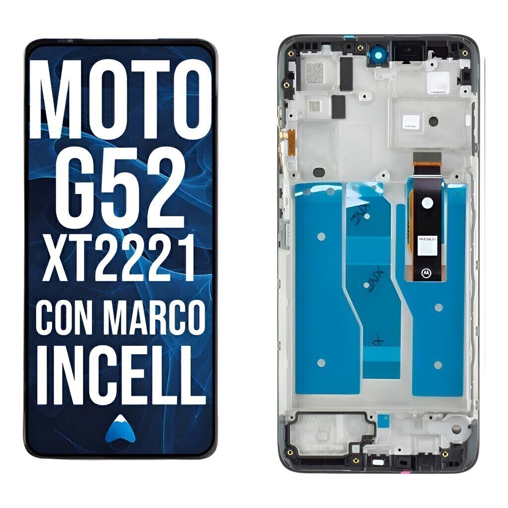 Modulo Pantalla Display Para Moto G52 Incell Con Marco