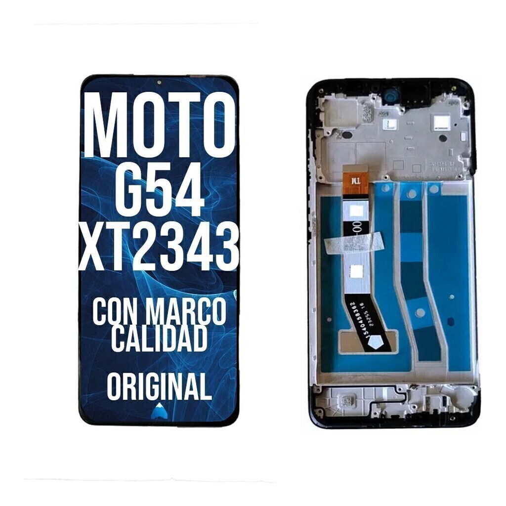 Modulo Pantalla Para Motorola Moto G54 Xt2343 Con Marco
