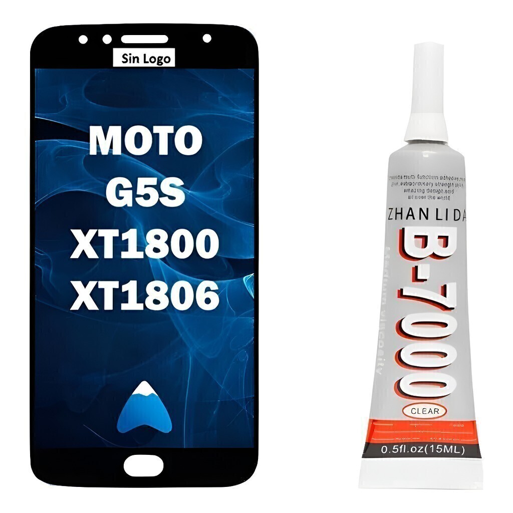 Modulo Para Motorola Moto G5s Xt1800 Xt1806 + Pegamento 15ml