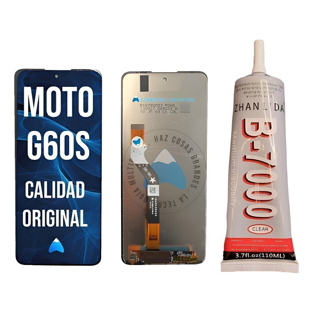 Modulo Para Pantalla Para Motorola G60s + Pegamento