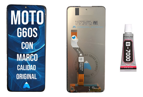 Modulo Para Motorola G60s Xt2133 + Zhanlida 3ml