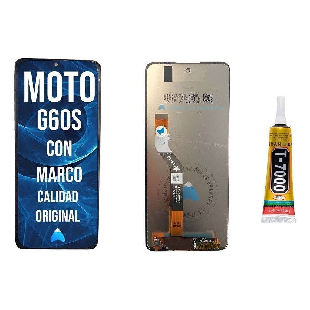 Modulo Display Para Moto G60s Xt2133 Oled + B-7000 15ml