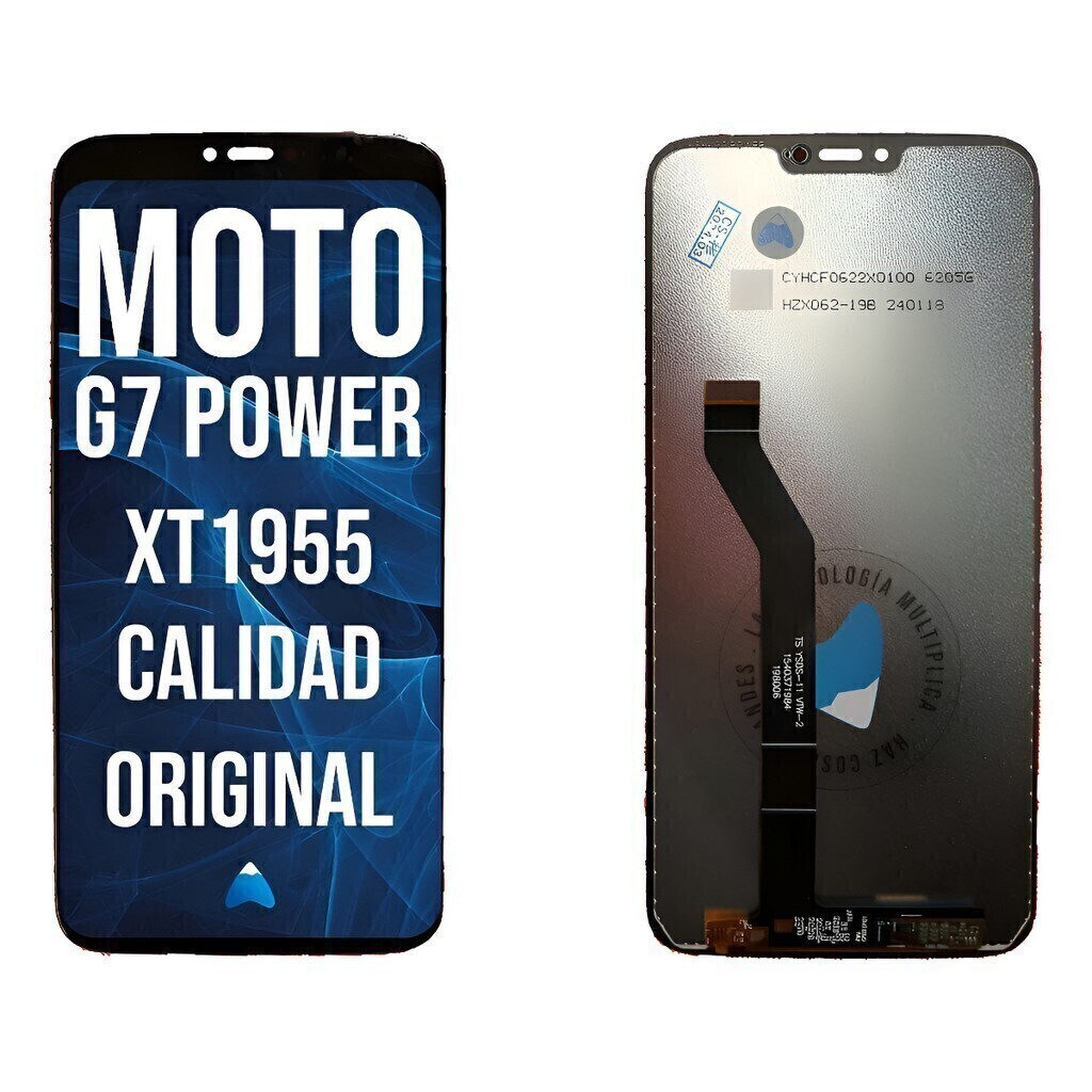 Modulo Pantalla Para Moto G7 Power Xt1955 Display Touch Oled