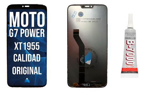 Modulo Pantalla Para Moto G7 Power Xt1955 Display Touch Oled