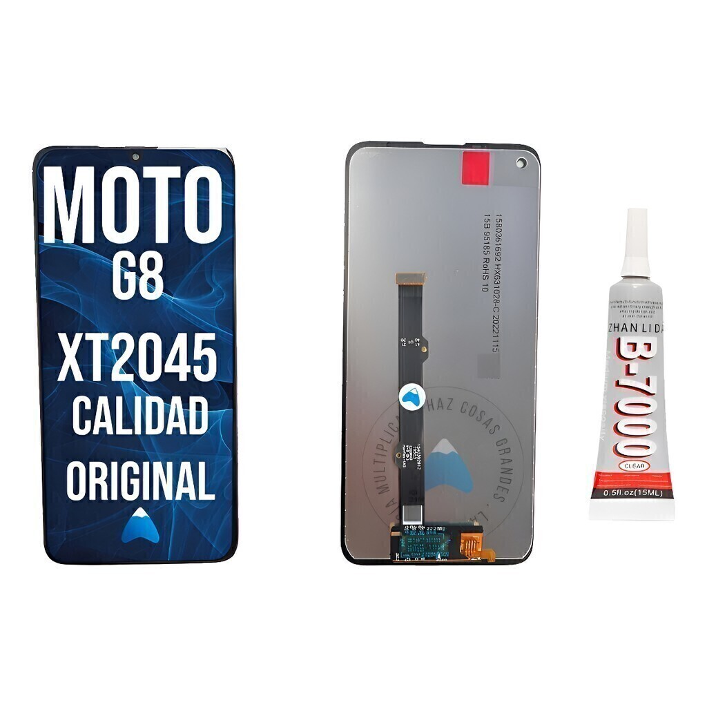 Modulo Pantalla Para Motorola Moto G8 Xt2045  + Pegamento
