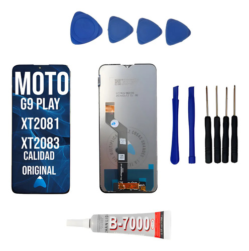 Modulo Compatible Moto G9 Play Xt2083 Oled + Kit Reparacion