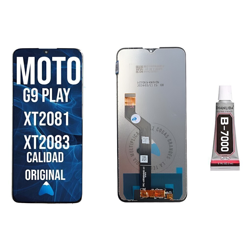 Modulo Pantalla Motorola Moto G9 Play + Zhanlida 3ml