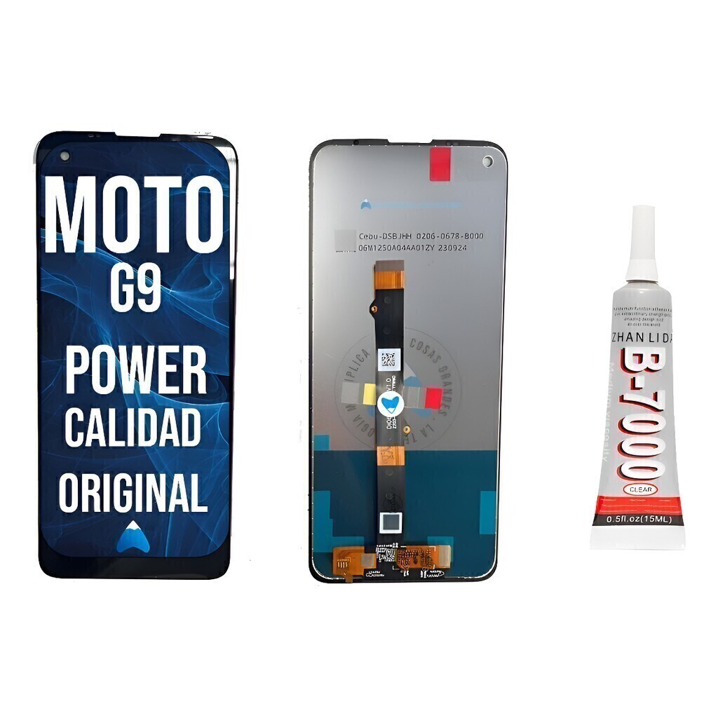Modulo Compatible Motorola G9 Power Xt2091 Oled + Pegamento