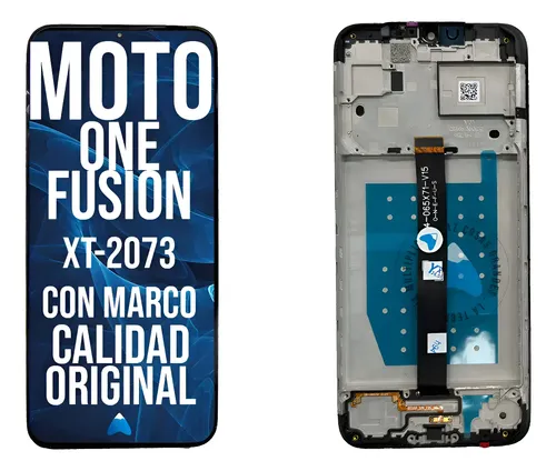 Módulo Display Para Moto One Fusion Xt2073 Con Marco Oled