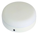 Plafón Led Redonda Aplicar 18w Luz Fría Blanco 
