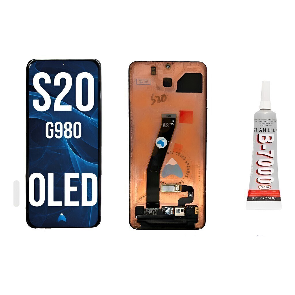 Modulo S20 Samsung G980 Pantalla Display Oled + Pegamento