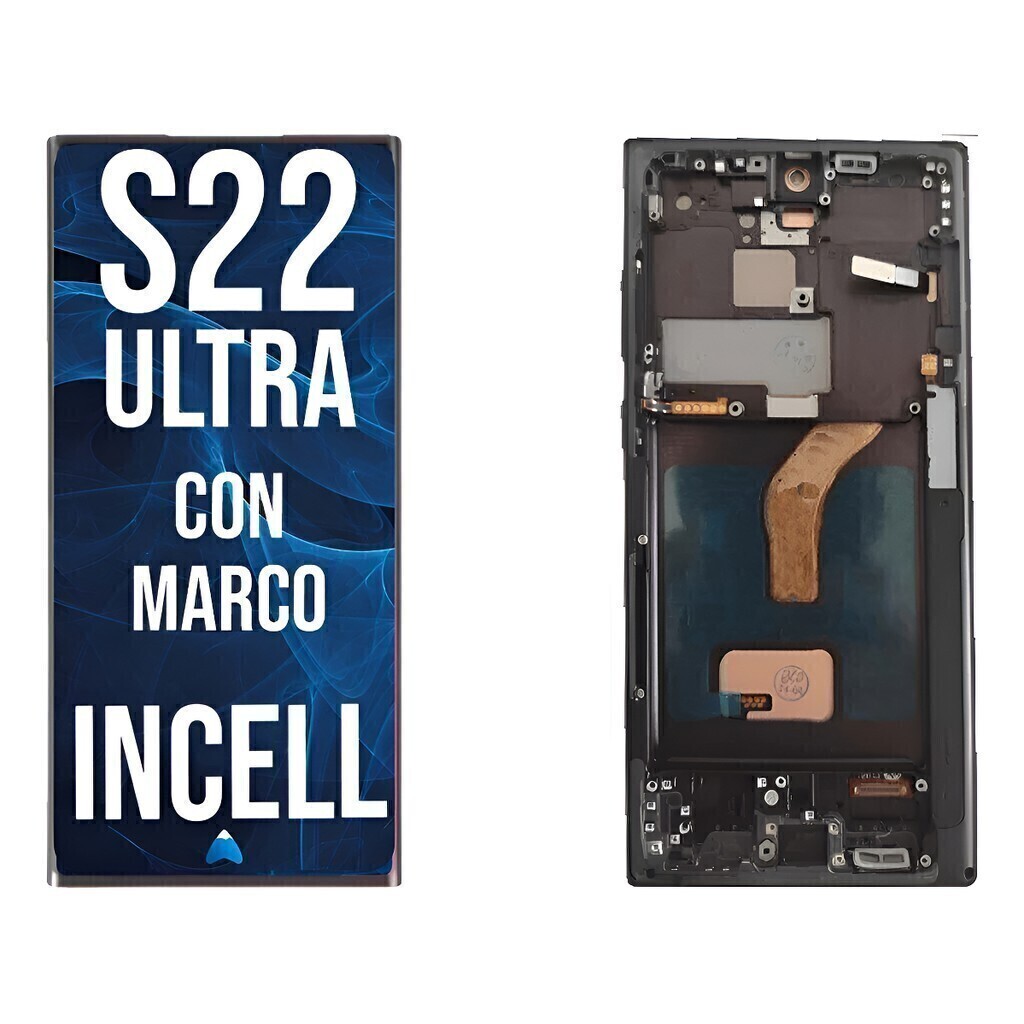 Modulo Pantalla Para Samsung Galaxy S22 Ultra Incell Marco