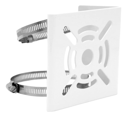 Soporte Chico Metálico De Cámara Para Poste Cctv 3kg Sop01