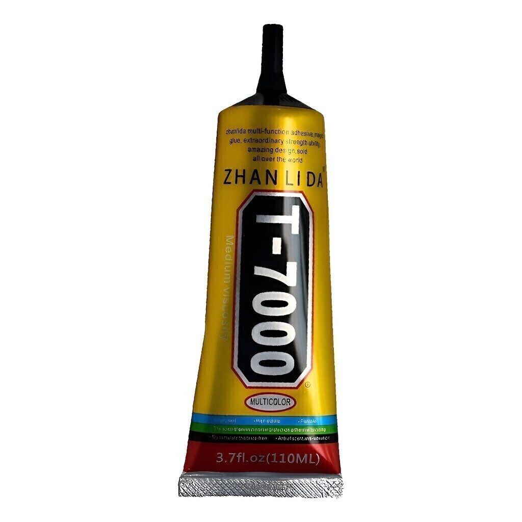 Pegamento T7000 Celulares Pantallas Tactiles 110ml Negro