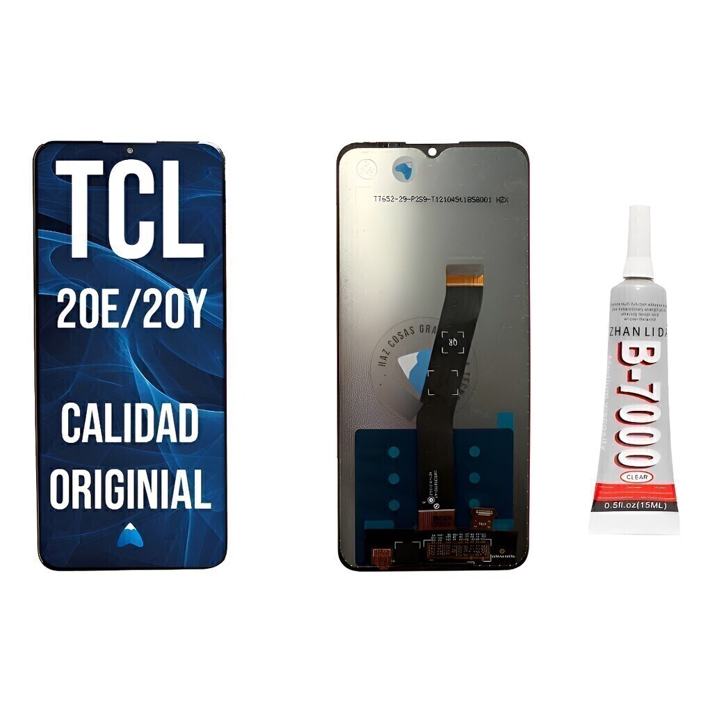 Modulo Pantalla Para Tcl 20y / 20e Oled + Pegamento 15ml