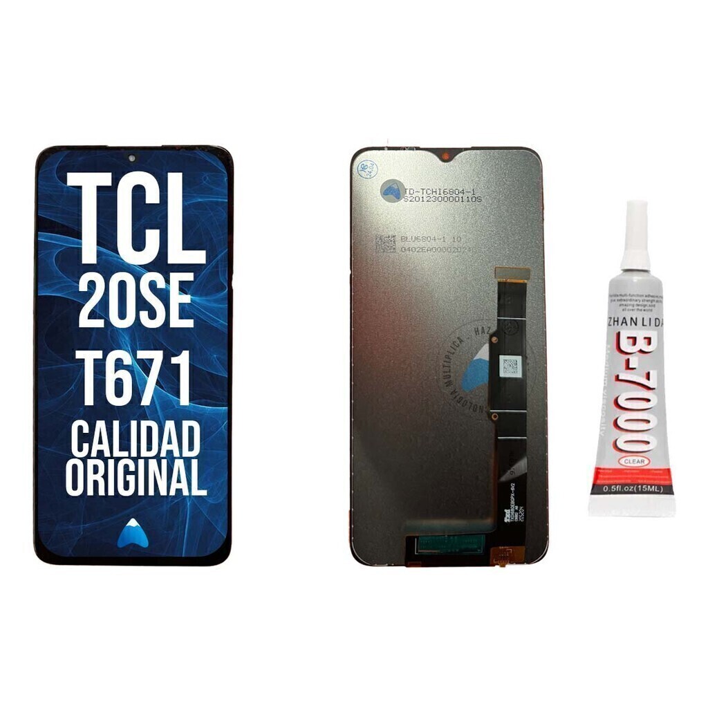 Modulo Display Tactil Compatible Tcl 20se T671 Calidad Oled