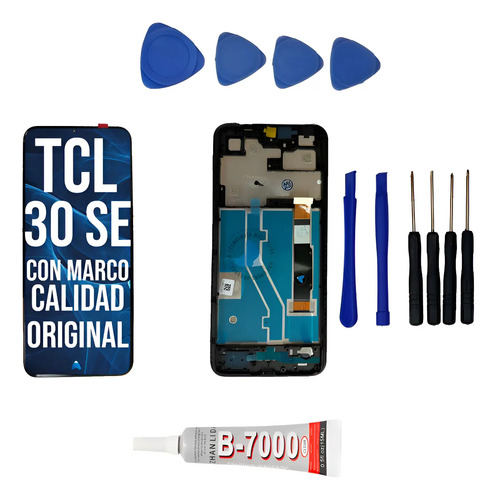 Modulo Pantalla Para Tcl 30se / 30e Marco + Kit Reparacion